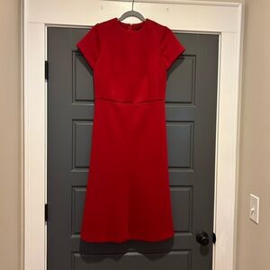 Elegant Red Ann Taylor Dress Sz 4
